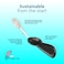 RADIUS Big Brush BPA Free  ADA Accepted Toothbrush Designed to Improve Gum Health  Reduce Gum Issues  Right Hand  Midnight SkyMarbleSoda Pop Eco Grind  Pack of 3