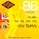 Rotosound RS88EL Black Nylon Flatwound Extra Long 65115