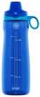 Pogo BPAFree Tritan Plastic Water Bottle with Chug Lid 32 Oz Blue