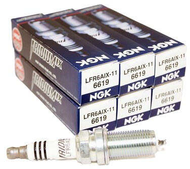 NGK 6619 Iridium Spark Plugs LFR6AIX11  6 PCSNEW
