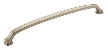 Amerock  Appliance Pull  Satin Nickel  18 inch 457 mm Center to Center  Revitalize  1 Pack  Drawer Pull  Drawer Handle  Cabinet Hardware