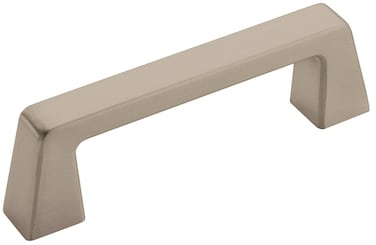Amerock  Cabinet Pull  Satin Nickel  3 inch 76 mm Center to Center  Blackrock  1 Pack  Drawer Pull  Drawer Handle  Cabinet Hardware