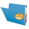 Smead End Tab File Folder ShelfMaster Reinforced StraightCut Tab Letter Size Blue 100 per Box 25010