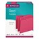 Smead Standard File Folders 100 Count Red 13Cut Tabs Letter Size 12743