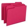 Smead Standard File Folders 100 Count Red 13Cut Tabs Letter Size 12743