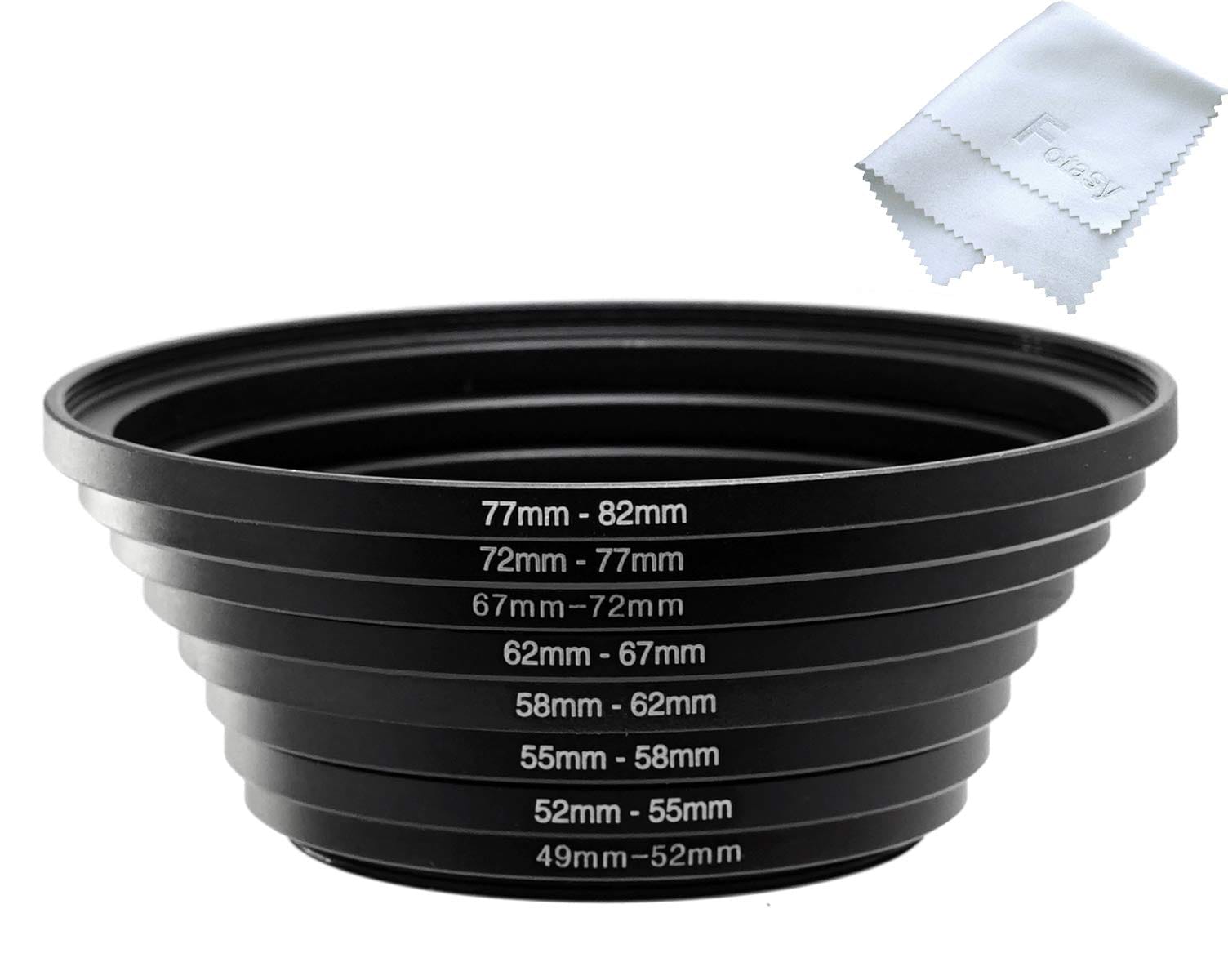 fotasy Fotasy Anodized Metal Filter Step Up Ring Set