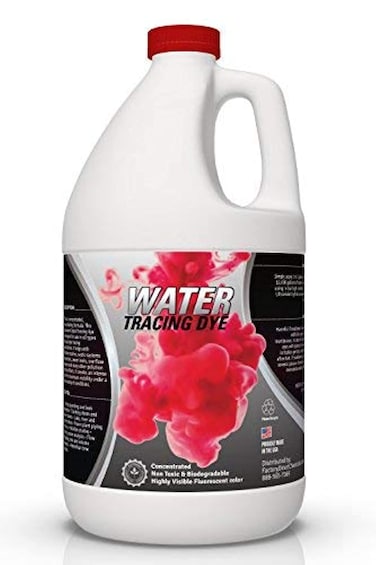 Green Gobbler Red Water Tracing Leak Detection Flourescent Dye 1 Gallon