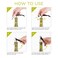 True Truetap Double Hinged Professional Waiters Corkscrew  Wine Key and Wine Opener for Wine Bottles Black
