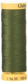Gutermann 103C8660 Natural Cotton Thread 110 yd Deep Forest Green