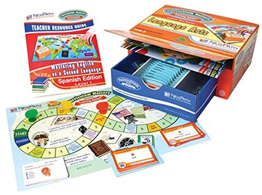 NewPath Learning Mastering English as a Second Language Spanish Curriculum Mastery Games Grade 16 Class Pack
