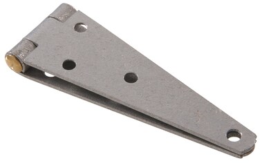 Hardware Essentials 851685 Heavy Duty Strap Hinges Galvanized 6  2 Pack