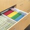 Smead Heavy Duty Steel Hanging File Folder Frame Letter Size Gray Adjustable Length 23 to 27 2 per Pack 64872