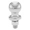CURT 40001 Chrome Trailer Hitch Ball 2000 lbs 178Inch Diameter 34 x 158Inch Shank Silver