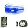 BrainPad LoPro Double Laminated StrapStrapless YOUTH Mouthguard BlueClear