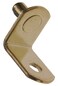 Hillman 59745 BrassPlated Metric Shelf Pins with Hole 5mm 20Pack
