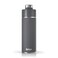 Ninja DW2401GY Thirsti 24oz Travel Water Bottle For Carbonated Sparkling Drinks Colder and Fizzier Longer Leak Proof 24 Hrs Cold Dishwasher Safe Stainless Steel Insulated Tumbler Charcoal Gray