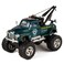 KiNSMART Green 1953 Chevy OffRoad Wrecker Die Cast Tow Truck Toy with Monster Wheels