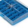 Dritz Storage Holds 32 Included Bobbin Box Blue