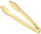 New Star Foodservice 35629 Utility Tong High Heat Plastic Scalloped 9 inch Set of 12 Beige