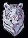 Sequin Art Blue Snow Tiger Sparkling Arts and Crafts Picture Kit Creative Crafts for Kids and Adults 5528908