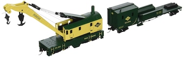 Bachmann Trains  250Ton Steam Crane  Boom Tender  READING HO Scale