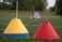 Kwik Goal Jumbo Disc Cones Orange Pack of 12 6Inch x 11Inch