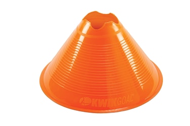 Kwik Goal Jumbo Disc Cones Orange Pack of 12 6Inch x 11Inch