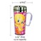 Spoontiques  Insulated Travel Mug  Tweety Bird Coffee Cup  Coffee Lovers Gift  Funny Coffee Mug  14 oz  Pink