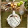 DII Variegated Tabletop Collection Placemat Set3x19 Olive Green 6 Piece