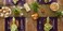 DII Ribbed Placemat Set Eggplant 6 Count CAMZ33242