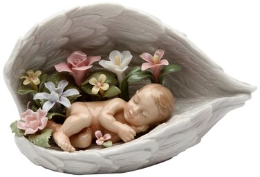 Cosmos Gifts 20846 Baby in Guardian Angel Wings Ceramic Figurine 6Inch