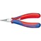 KNIPEX Electronics PliersRound Tips Black