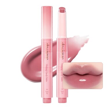 Dasique Melting Candy Balm 04 Nudy Fig  Glossy Balm  Moisturizing  For dry Lips  Vegan