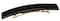 France Luxe Luxury Rectangle Barrette Black  Classic French Design for Everyday Wear