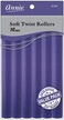 Annie Soft Twist Rollers Purple 7 Inch 10 Count