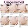 NswfDzk Invisible facial lifting tape Instant facial lift Vshaped face tape Facial lifting tape for wrinkled skin v shape face lift jowls tightening smile line patches neck wrinkle patches 100P