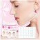 NswfDzk Invisible facial lifting tape Instant facial lift Vshaped face tape Facial lifting tape for wrinkled skin v shape face lift jowls tightening smile line patches neck wrinkle patches 100P