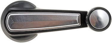 Dorman 76914 Window Crank Handle Compatible with Select Chevrolet  GMC Models Black and Chrome