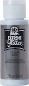 FolkArt Extreme Glitter Acrylic Paint in Assorted Colors 2 oz 2787 Silver
