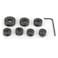Big Horn 19123 Split Ring Stop Collar 7Piece Set