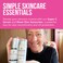 Vibriance Simple Skincare Essentials Bundle  Super C Vitamin C Serum  Sheer Zinc SPF 50 Sunscreen Skincare Set  Nourish Protect and Illuminate
