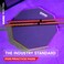 Evans RealFeel  Drum Practice Pad  Drum Pad  Drummer Practice Pad  Gum Rubber Single Sided Stand Mountable 7 inch