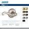 Schlage F40 FLA 716 Flair Door Lever Bed  Bath Privacy Lock Aged Bronze