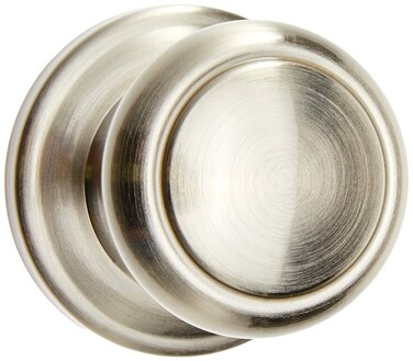 SCHLAGE Andover Passage Knob Andover Rose Satin Nickel 28 x 28 x 24 inches  FA10AND619F10AND619AND