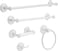 Franklin Brass 9016PC Jamestown Towel Ring Polished Chrome