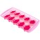 Fairly Odd Novelties Kisses Lips Shape 10 Ice Cube Tray Mold Pink Novelty Gag Gift One Size