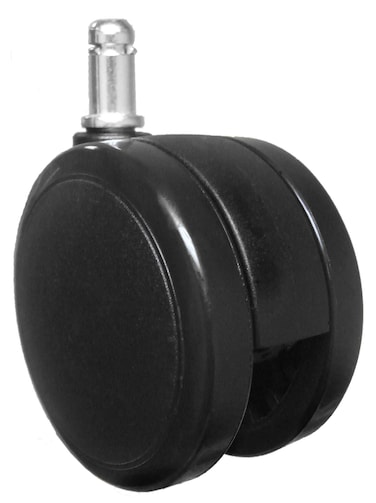 3 75mm Extra Large Replacement Office Chair Caster Rollers  Soft Wheels for Hard Floors Set of 5  S5111