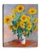 DECORARTS  Monet Sunflowers Claude Monet Art Reproduction Giclee Canvas Prints Wall Art for Home Decor 20x16