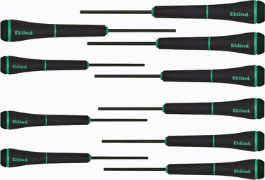EKLIND 92200 PSD TORX star Precision Screwdriver  10pc set T3T20