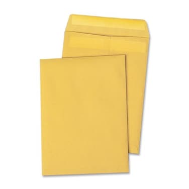Quality Park 10 x 13 Catalog Mailing Envelopes RediSeal Self Seal Envelope Closure Durable 28 lb Kraft Paper 250 per Box QUA43762 Light Brown